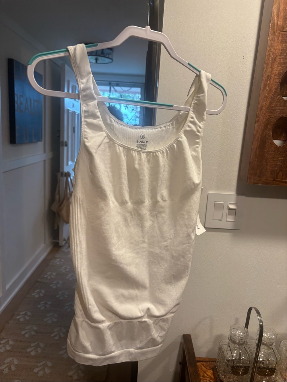 BLANQI NWT Nursing Support Tank XL Winter White Maternity $72
